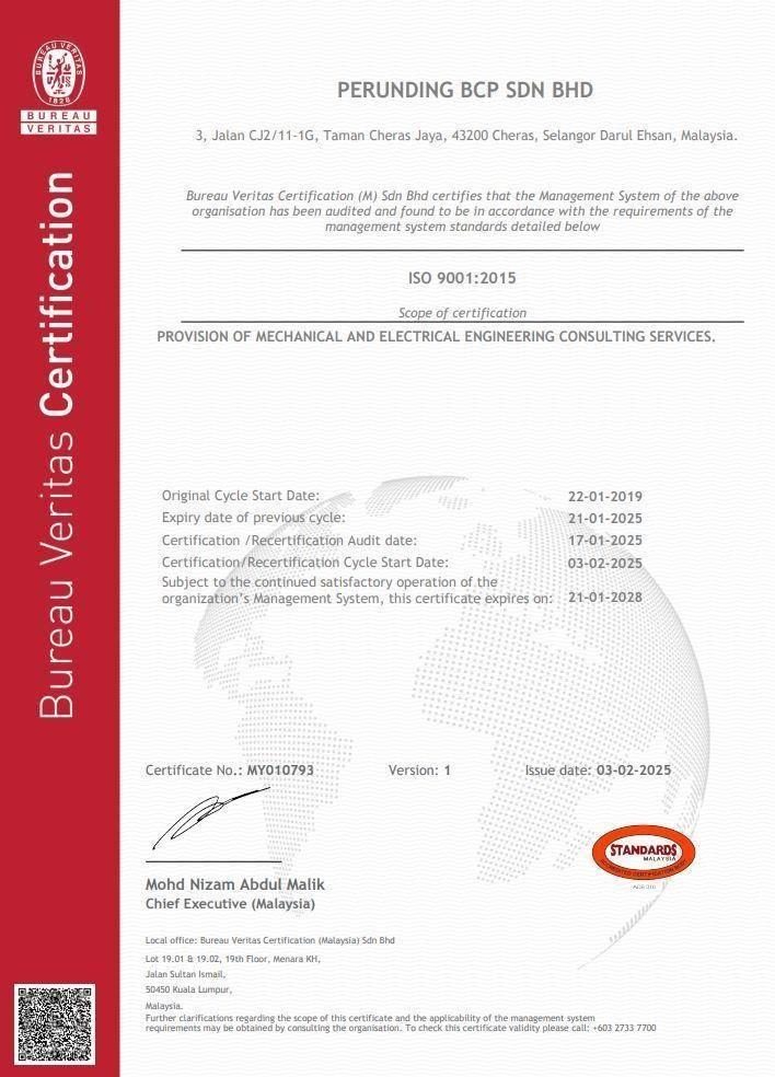 ISO 9001:2015 — Bureau Veritas